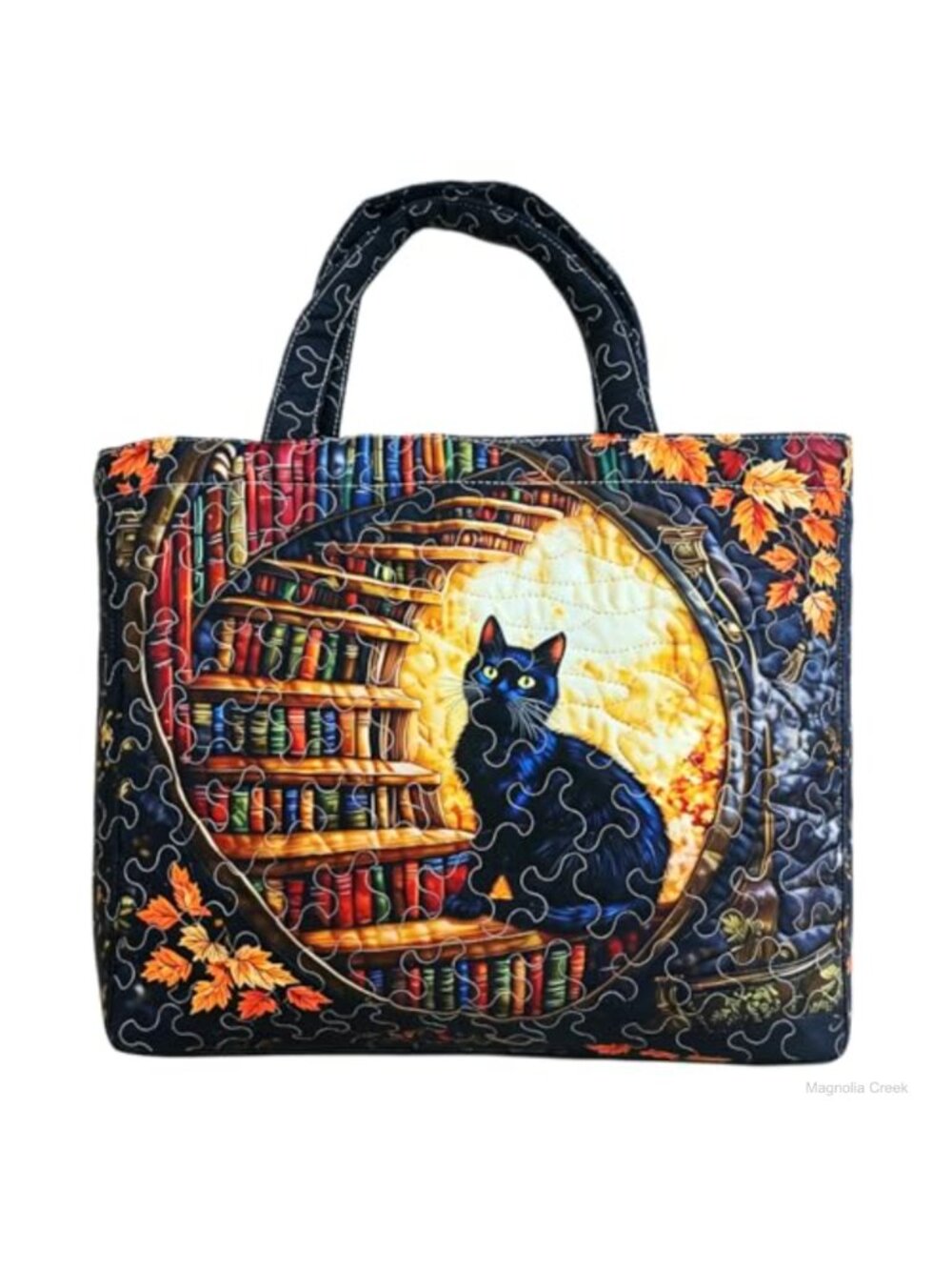 Quilted Tote Bag Lightweight Large Capacity Foldable Travel